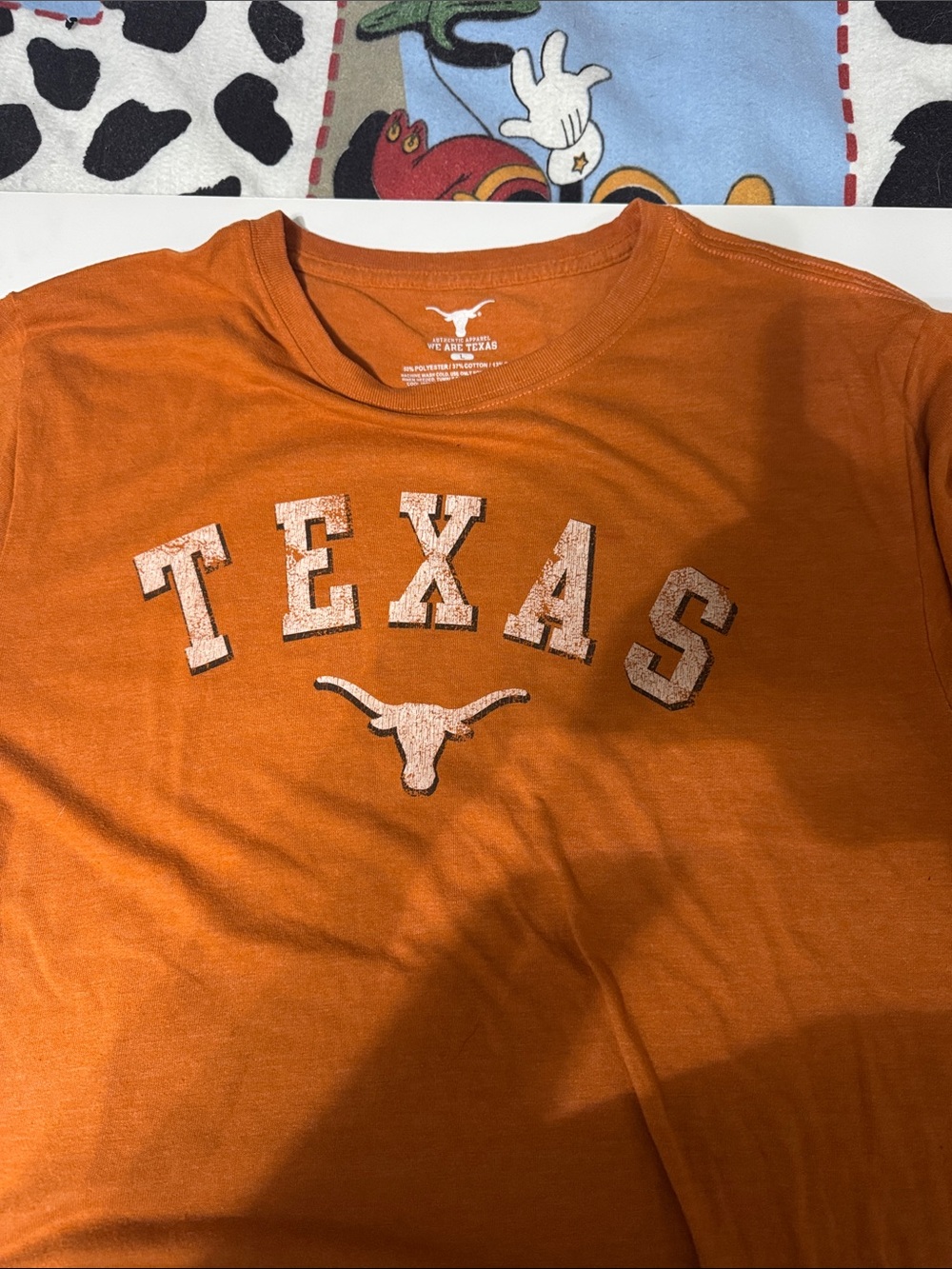 Texas Longhorns Orange Graphic Tee by